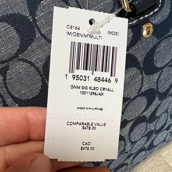 Denim Cleo Carryall - Picture 7 of 10